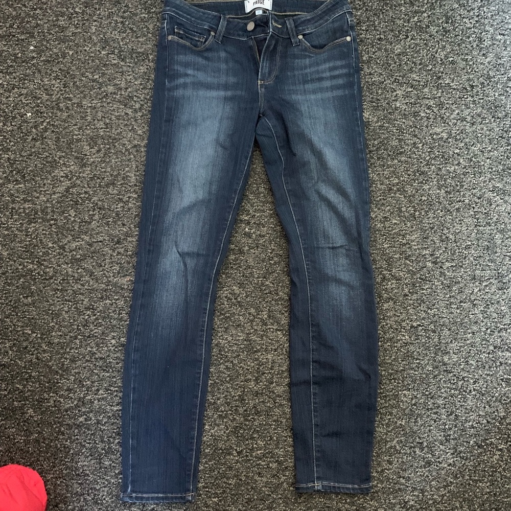 Paige dark wash jeans